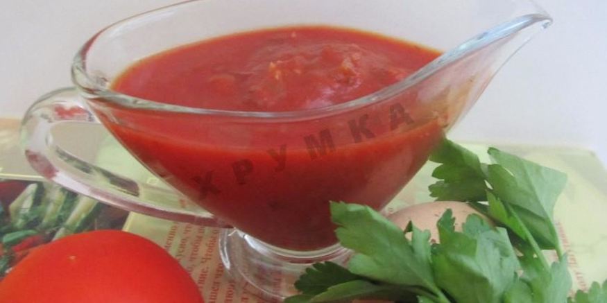 Рецепт домашнего кетчупа из томатной пасты
