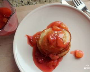 Кисло-сладкий соус с ананасами