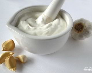 Молочно-чесночный соус