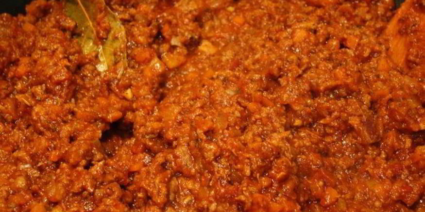 Рецепт мясного соуса болоньезе
