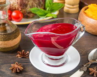 Пряный клюквенный соус