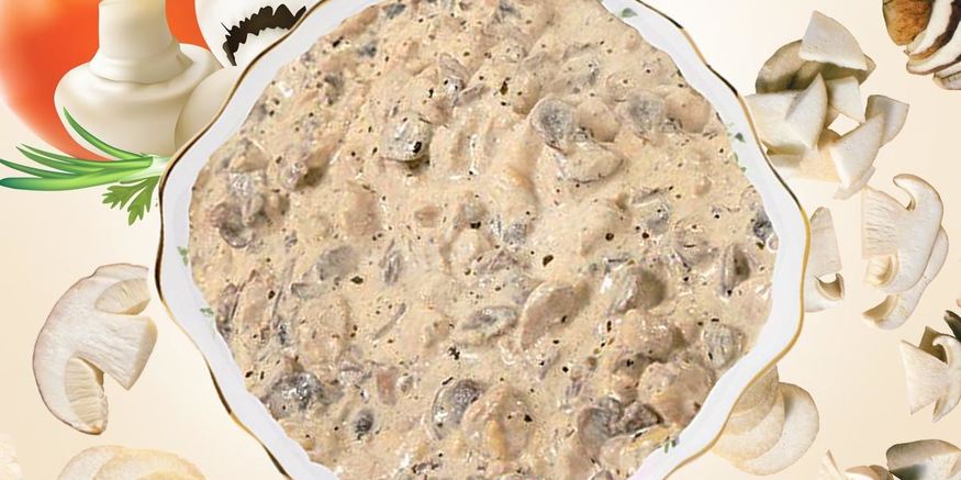 Рецепт сливочного соуса с грибами для спагетти