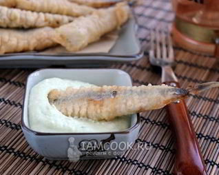 Соус для рыбы в кляре