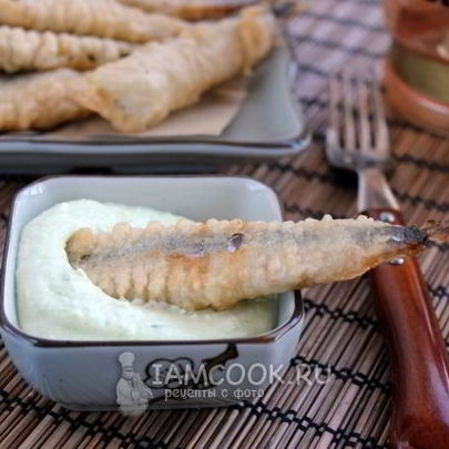 Соус для рыбы в кляре