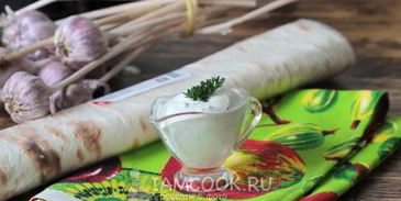 соус для шаурмы чесночный