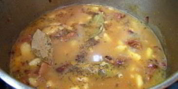 соус из баранины с картошкой