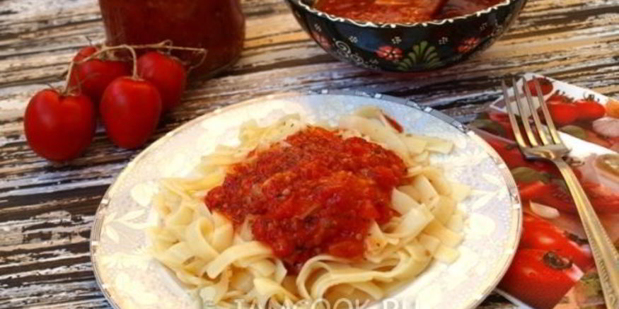 Рецепт соуса из свежих томатов с базиликом