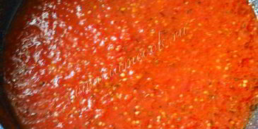 соус из свежих томатов с базиликом