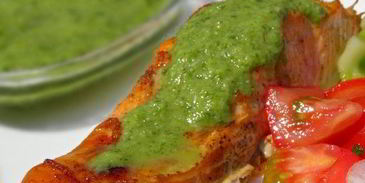 соус-кули из свежих огурцов