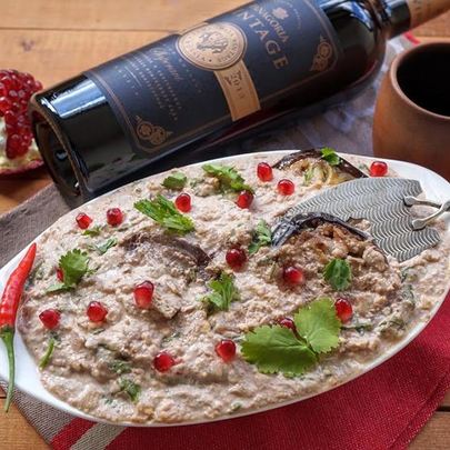 Сациви из баклажанов