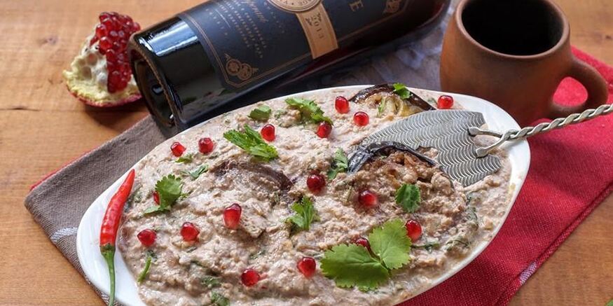 Рецепт сациви иза баклажанова