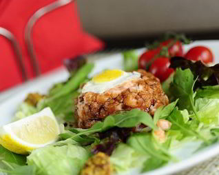 Тартар из лосося