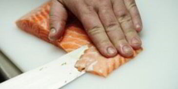 тартар из лосося