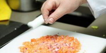 тартар из лосося