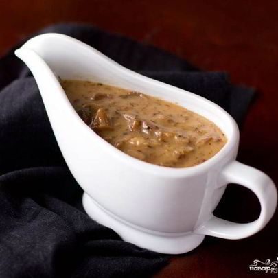 Вегетарианский грибной соус