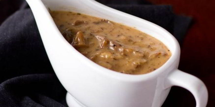 Рецепт вегетарианского грибного соуса