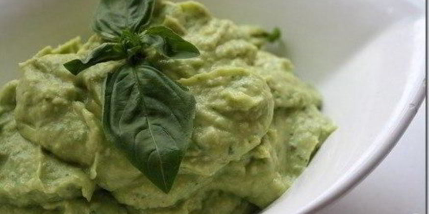 Рецепт вегетарианского соуса из авокадо