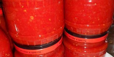 заправка красная из перца и томатов