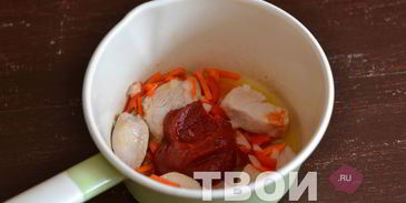 борщ без капусты