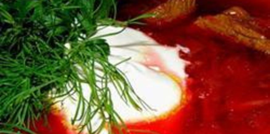 Рецепт борща из свежей капусты