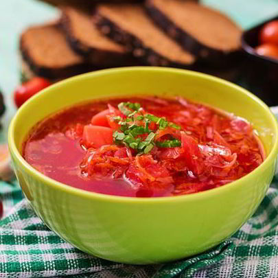 Борщ из утки