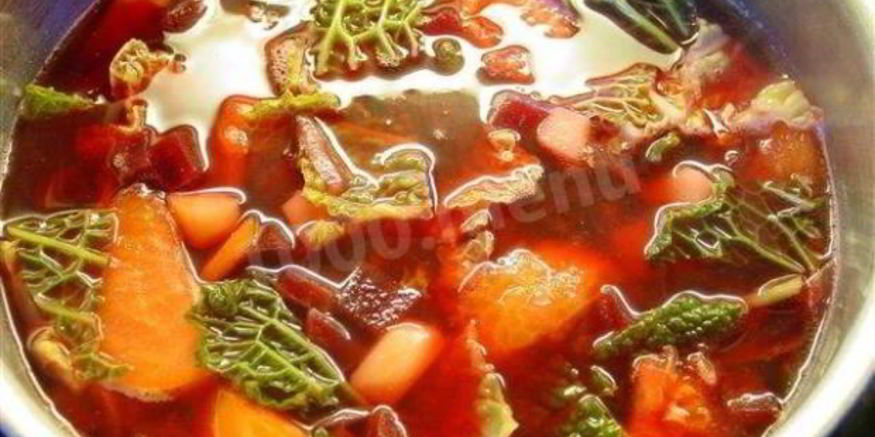 Рецепт борща холодного костромского