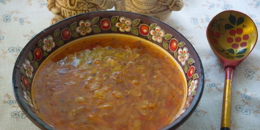 Рецепт борща куриного