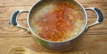 борщ куриный