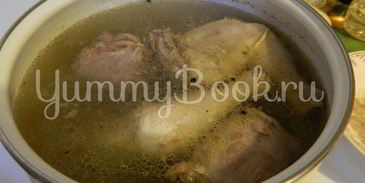 борщ на птичьем бульоне