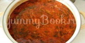 борщ на птичьем бульоне