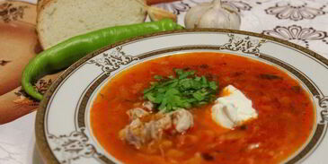 борщ осенне-зимний