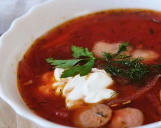 Борщ по-львовски