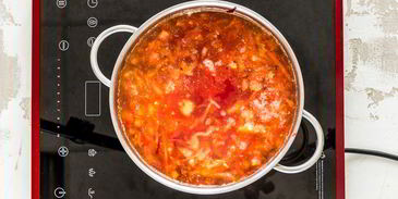 борщ постный