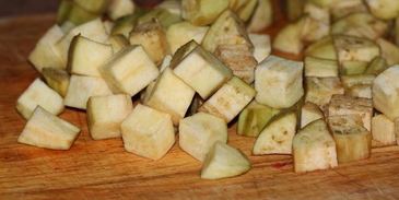 борщ с баклажанами