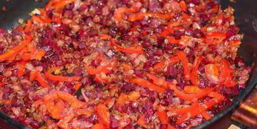 борщ с баклажанами