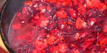 борщ с баклажанами