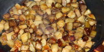 борщ с баклажанами