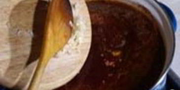 борщ с черносливом