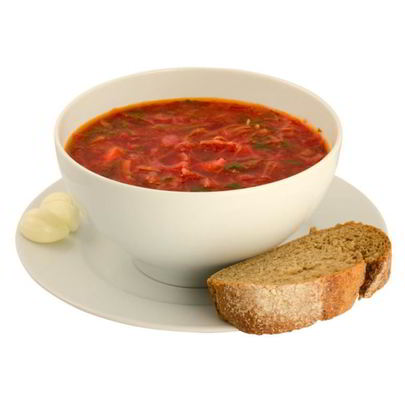 Борщ с фасолью