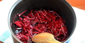 борщ с говядиной