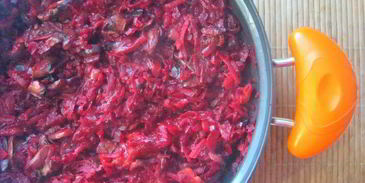 борщ с грибами и квашеной капустой