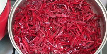 борщ с карамелизированной свеклой