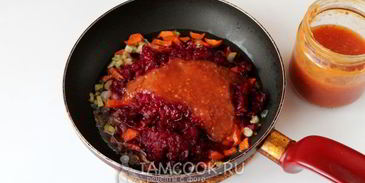 борщ с куриными крылышками