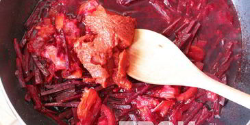 борщ со свининой