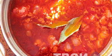 борщ со свининой