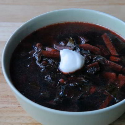 Ботвинья — борщ с ботвой