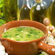 Рецепт Холодного борща со шпинатом