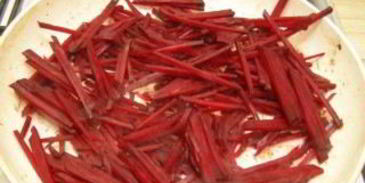 красный борщ постный