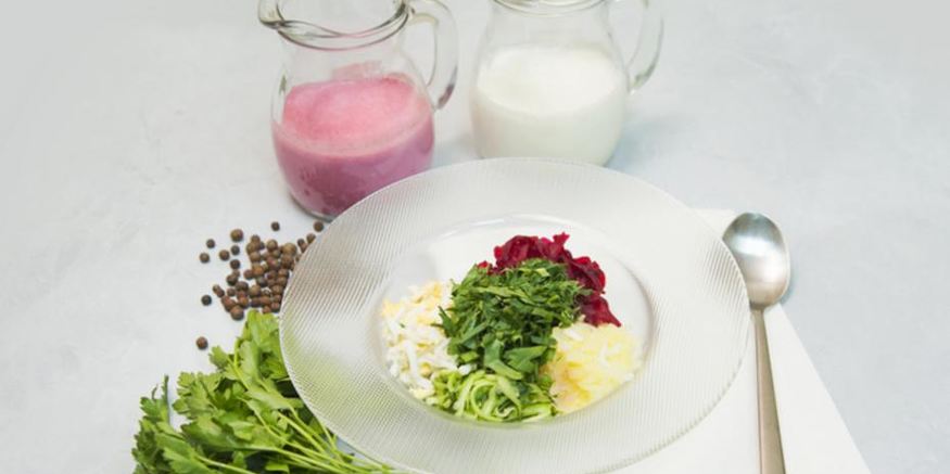 Рецепт литовского холодного борща