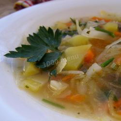 Суп с грибами